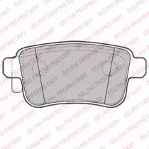 LP2126 Delphi Гальмівні колодки до дисків (з болтами) DELPHI купить