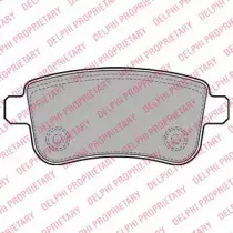 LP2153 Delphi Гальмівні колодки до дисків (з болтами) DELPHI купить