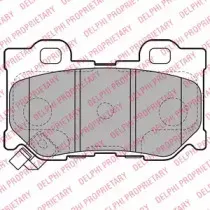 Комплект тормозных колодок, дисковый тормоз DELPHI купить