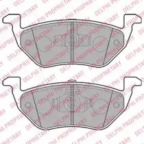 Комплект тормозных колодок, дисковый тормоз DELPHI купить