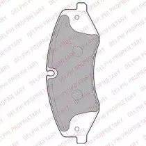 Комплект тормозных колодок, дисковый тормоз DELPHI купить