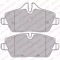 Комплект тормозных колодок, дисковый тормоз DELPHI купить