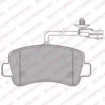 LP2191 Delphi Гальмівні колодки до дисків DELPHI купить