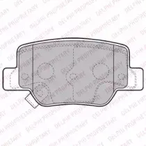 Комплект тормозных колодок, дисковый тормоз DELPHI купить