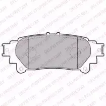 Комплект тормозных колодок, дисковый тормоз DELPHI купить