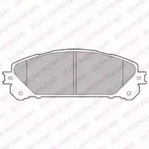 Комплект тормозных колодок, дисковый тормоз DELPHI купить