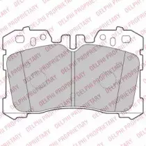 Комплект тормозных колодок, дисковый тормоз DELPHI купить