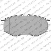 LP2227 Delphi Гальмівні колодки до дисків DELPHI купить