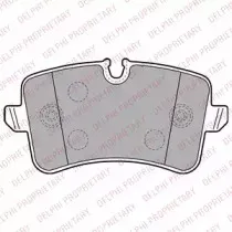 Комплект тормозных колодок, дисковый тормоз DELPHI купить