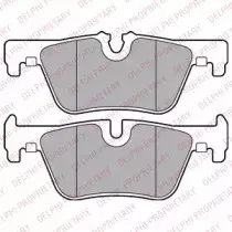 Комплект тормозных колодок, дисковый тормоз DELPHI купить