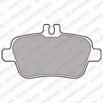 Комплект тормозных колодок, дисковый тормоз DELPHI купить