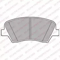 Комплект тормозных колодок, дисковый тормоз DELPHI купить