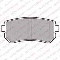 Комплект тормозных колодок, дисковый тормоз DELPHI купить