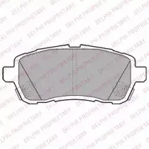 Комплект тормозных колодок, дисковый тормоз DELPHI купить