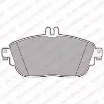 Комплект тормозных колодок, дисковый тормоз DELPHI купить