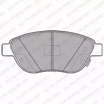 Комплект тормозных колодок, дисковый тормоз DELPHI купить
