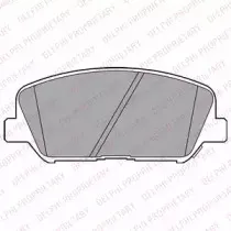 Комплект тормозных колодок, дисковый тормоз DELPHI купить