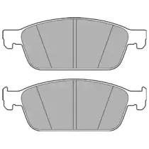 Комплект тормозных колодок, дисковый тормоз DELPHI купить