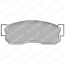 Комплект тормозных колодок, дисковый тормоз DELPHI купить