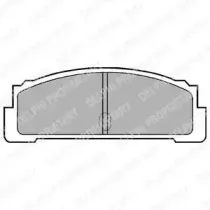 Комплект тормозных колодок, дисковый тормоз DELPHI купить