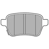 Комплект тормозных колодок, дисковый тормоз DELPHI купить