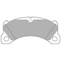 Комплект тормозных колодок, дисковый тормоз DELPHI купить