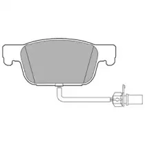 Комплект тормозных колодок, дисковый тормоз DELPHI купить