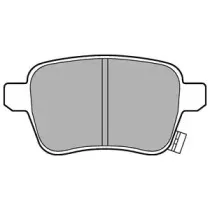 Комплект тормозных колодок, дисковый тормоз DELPHI купить