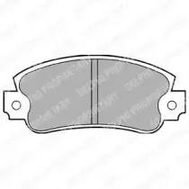Комплект тормозных колодок, дисковый тормоз DELPHI купить