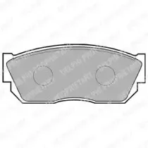 Комплект тормозных колодок, дисковый тормоз DELPHI купить