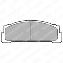 Комплект тормозных колодок, дисковый тормоз DELPHI купить