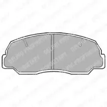 Комплект тормозных колодок, дисковый тормоз DELPHI купить