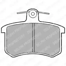 Комплект тормозных колодок, дисковый тормоз DELPHI купить