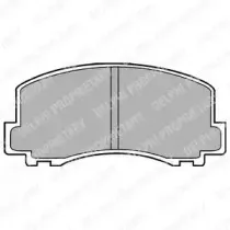 Комплект тормозных колодок, дисковый тормоз DELPHI купить