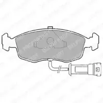 Комплект тормозных колодок, дисковый тормоз DELPHI купить