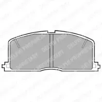 Комплект тормозных колодок, дисковый тормоз DELPHI купить