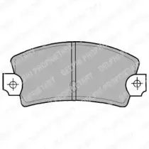 Комплект тормозных колодок, дисковый тормоз DELPHI купить