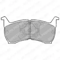Комплект тормозных колодок, дисковый тормоз DELPHI купить