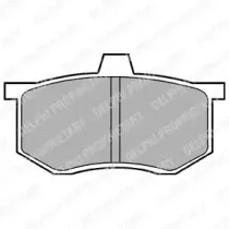Комплект тормозных колодок, дисковый тормоз DELPHI купить