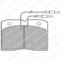 Комплект тормозных колодок, дисковый тормоз DELPHI купить