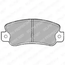 Комплект тормозных колодок, дисковый тормоз DELPHI купить