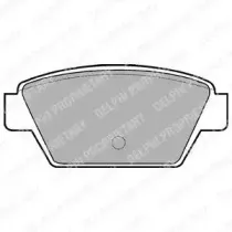 Комплект тормозных колодок, дисковый тормоз DELPHI купить