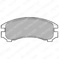 Комплект тормозных колодок, дисковый тормоз DELPHI купить