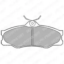 Комплект тормозных колодок, дисковый тормоз DELPHI купить