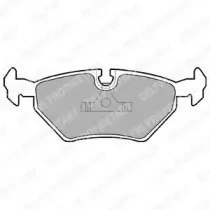 Комплект тормозных колодок, дисковый тормоз DELPHI купить