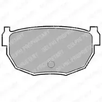 Комплект тормозных колодок, дисковый тормоз DELPHI купить
