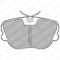 Комплект тормозных колодок, дисковый тормоз DELPHI купить