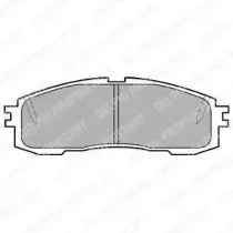 Комплект тормозных колодок, дисковый тормоз DELPHI купить