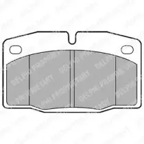 Комплект тормозных колодок, дисковый тормоз DELPHI купить