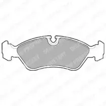 Комплект тормозных колодок, дисковый тормоз DELPHI купить